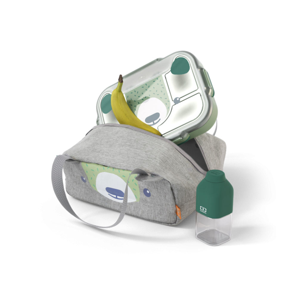 مونبينتو - شنطة غداء ووندر ترافل - دب أخضر