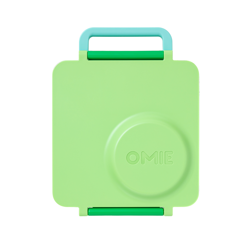 Omiebox - 3 Compartment Thermos Lunch Box - Apple Green