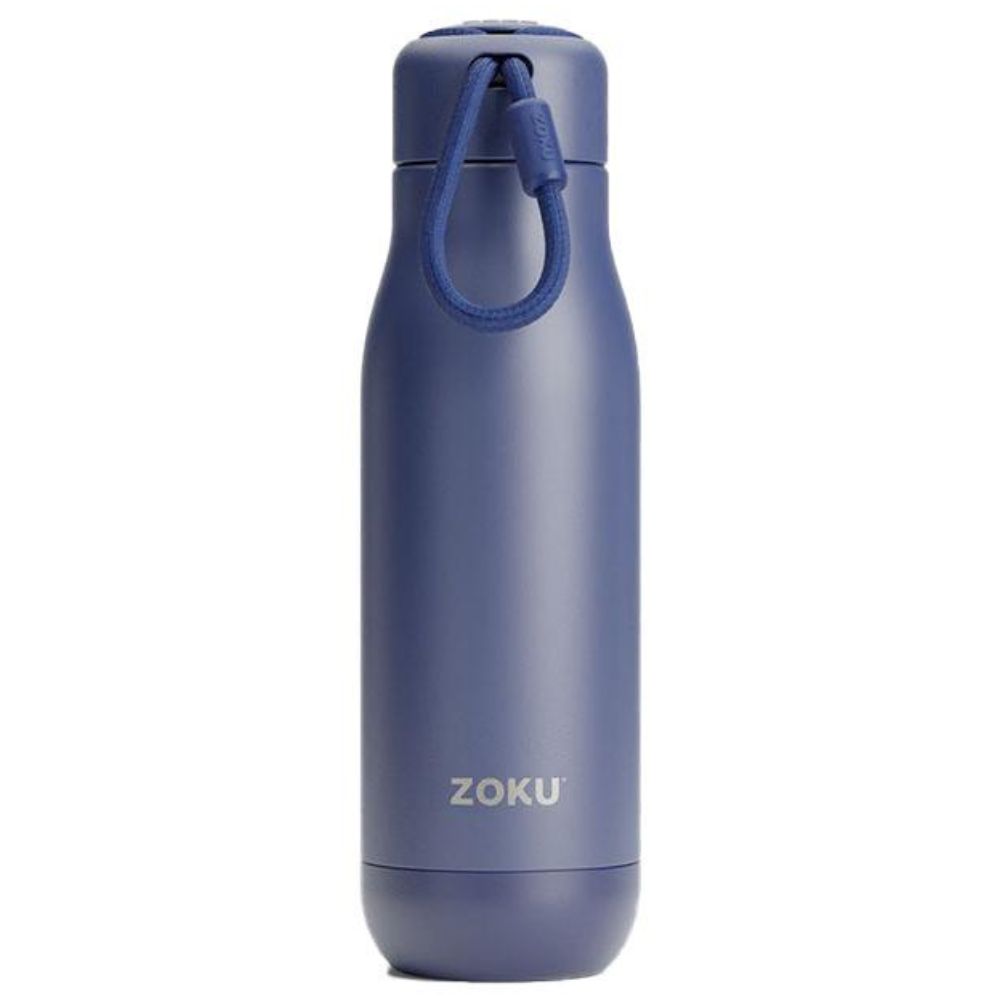 Zoku - Stainless Steel Vacuum Bottle - Navy - 500ml