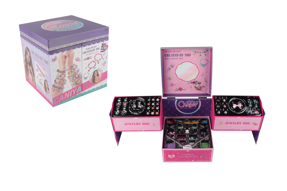 كانييا - مجموعة صناعة مجوهرات خرز 8 في 1 مع هدية مجوهرات