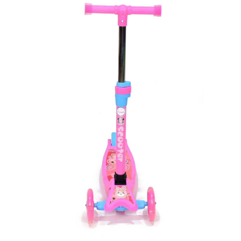 Amla - FLBB-601LB 3-Wheel Scooter - Pink/Light Blue