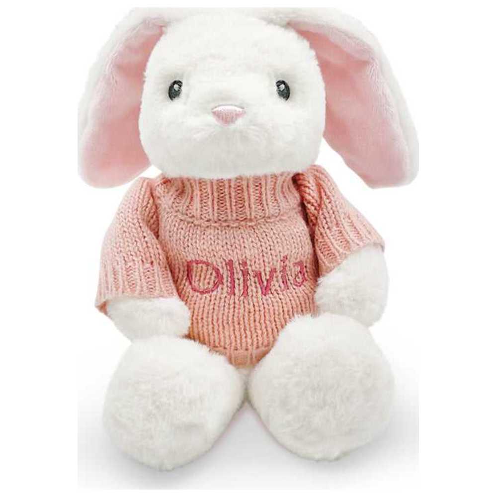 Babyblooms - Personalised Little Bunny & Bathrobe - Pink - 2 Pcs