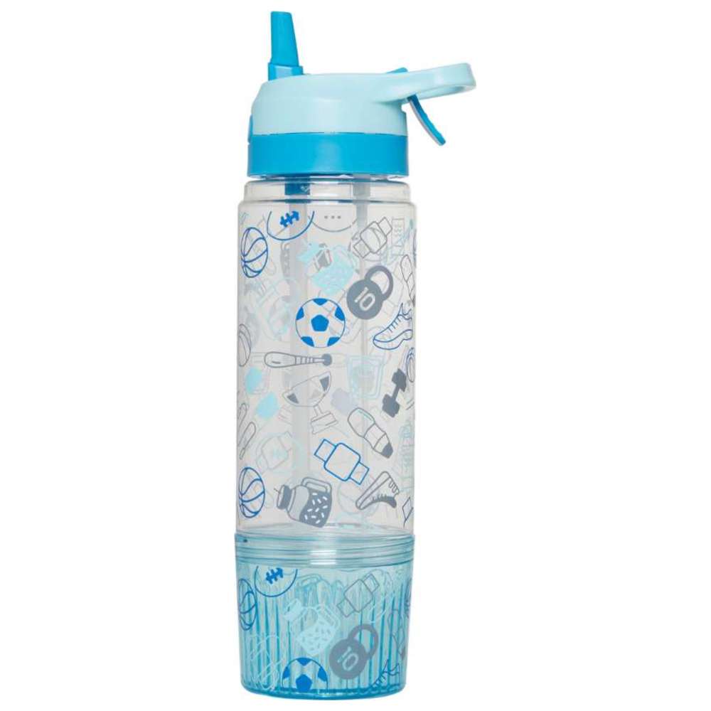 زمزمية مياه تريتان ٣ في ١ من ليتل آي إيه - مُخصصة - مونش آند ميست - رياضية - ٦٥٠ مل