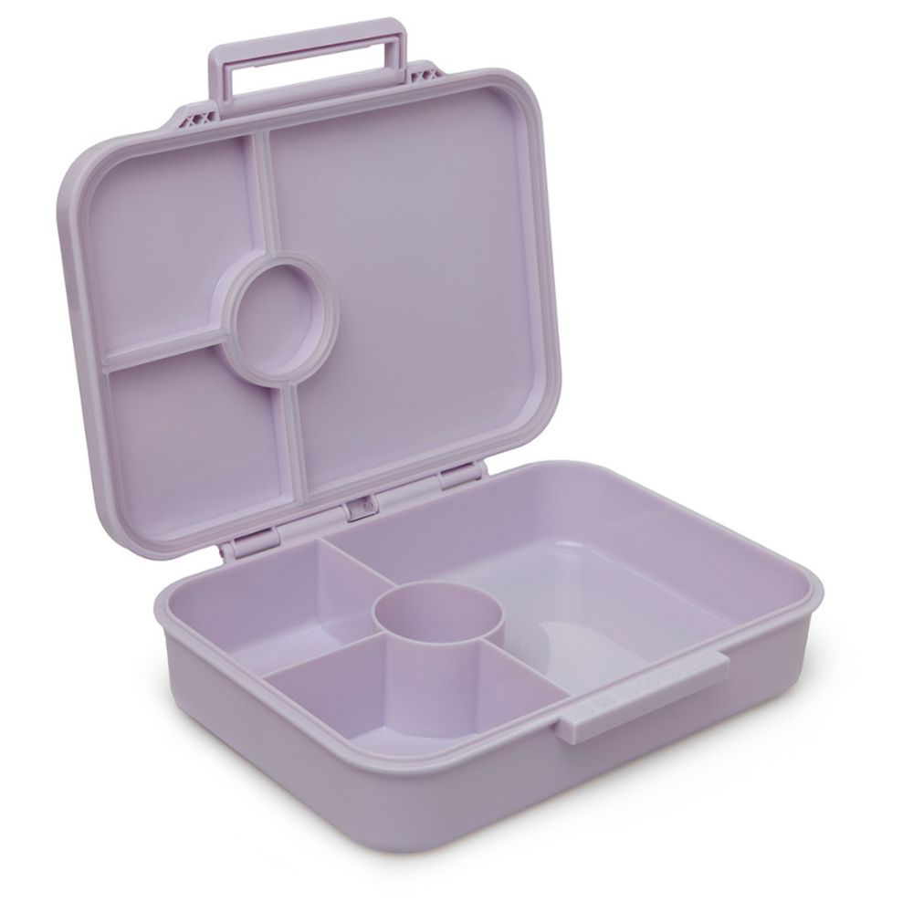 Little IA - Personalized 4-Compartment Unicorn Bento Box - Purple
