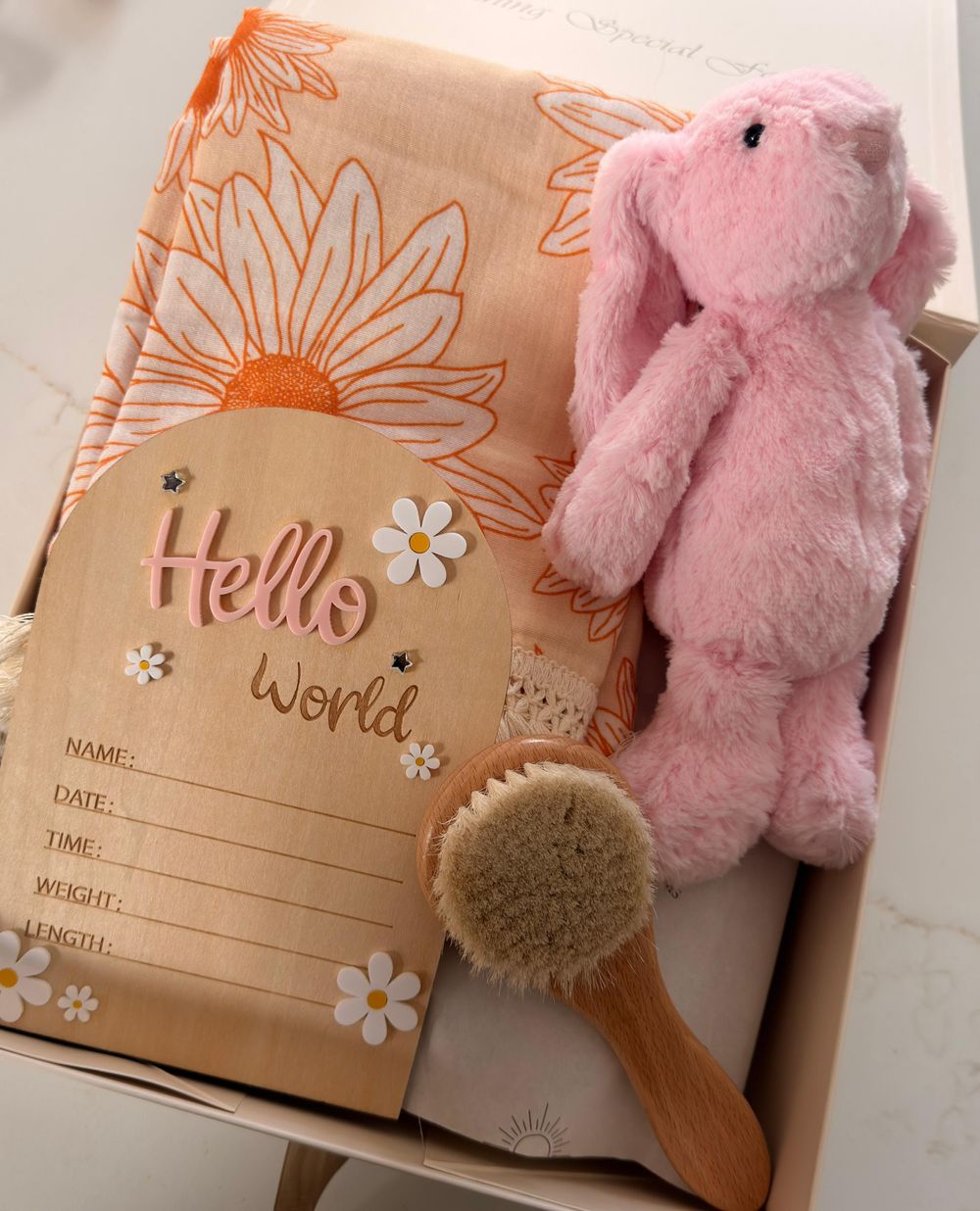 متجر ماكسيمز للأطفال - طقم هدايا ديزي دريمز للمواليد الجدد - متعدد الألوان - 4 قطع