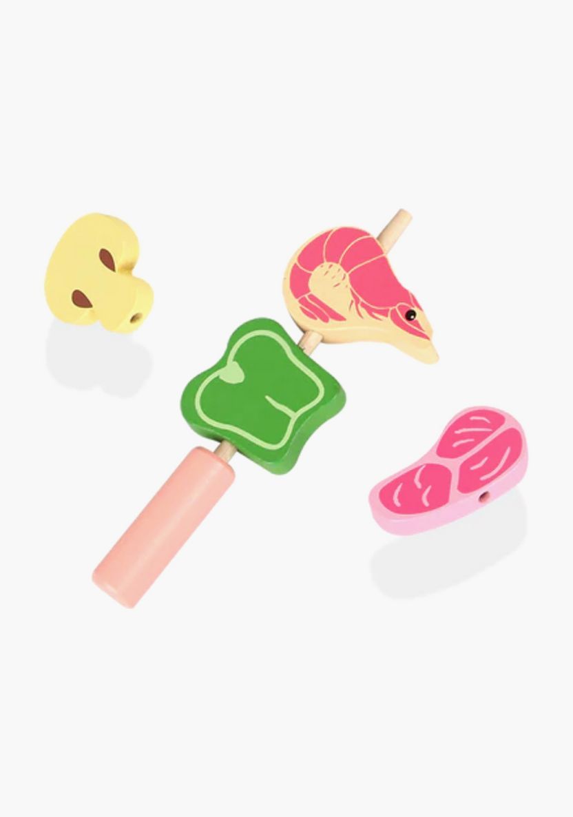 Maxims Baby Store - Wooden Kitchen Play Set - 17 Pcs