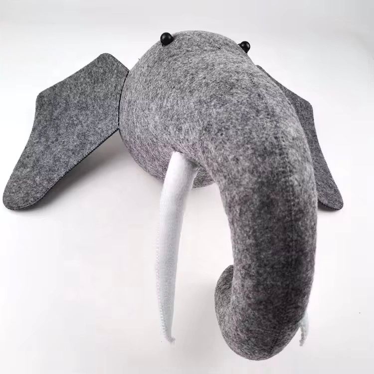 Maxims Baby Store - Elephant Head Wall Decor - Grey