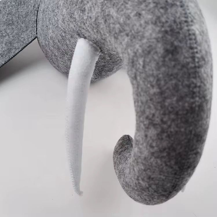 Maxims Baby Store - Elephant Head Wall Decor - Grey