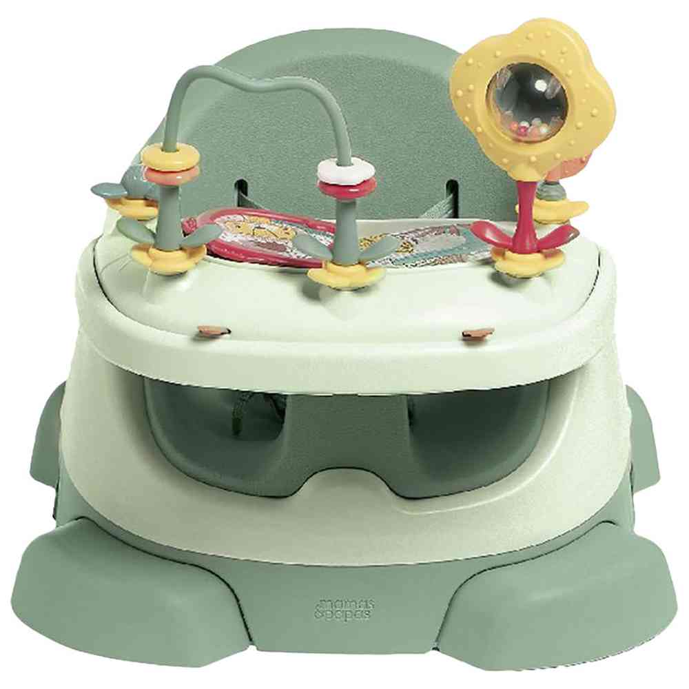 Mamas & Papas - Bug 3-in-1 Floor And Booster Seat - Eucalyptus