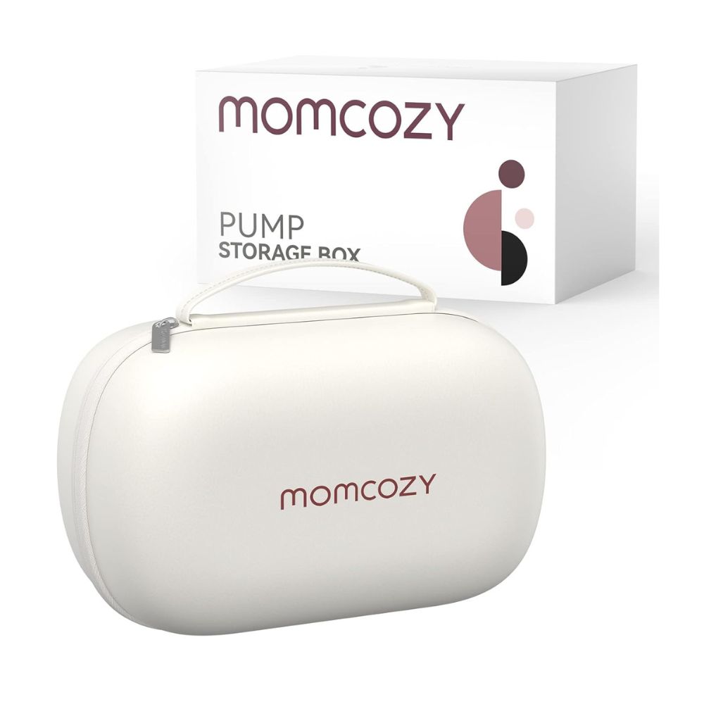 مومكوزي - صندوق تخزين مضخة الثدي فقط - أبيض