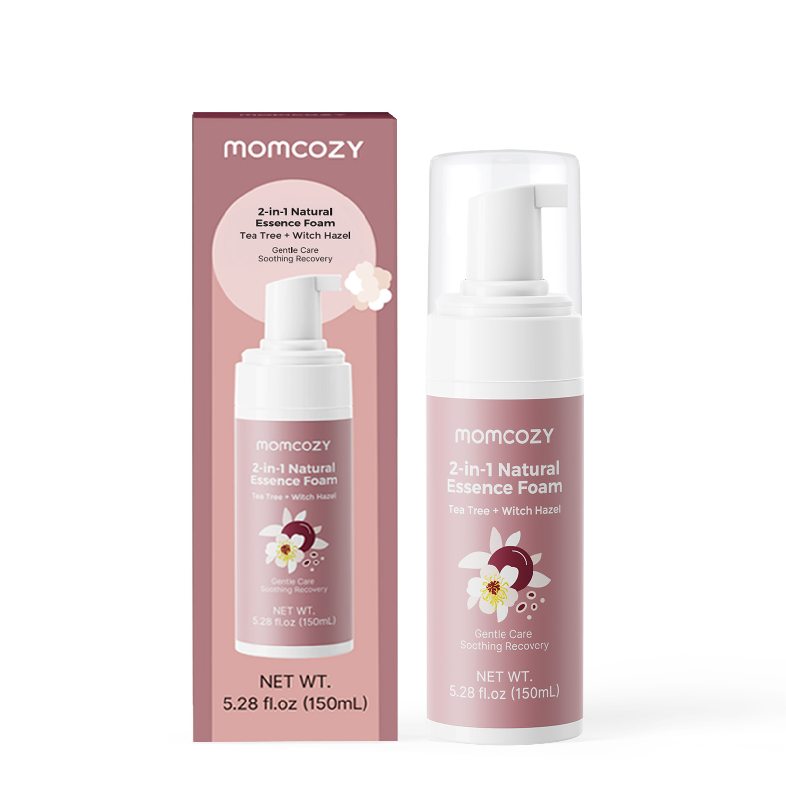 Momcozy 2 In 1 Postpartum Recovery Natural Essence Foam - 150 ml
