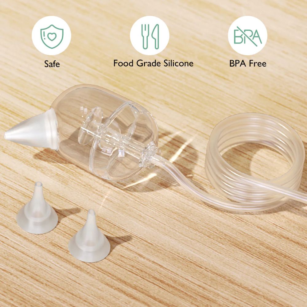Momcozy Electric Baby Nasal Aspirator - White