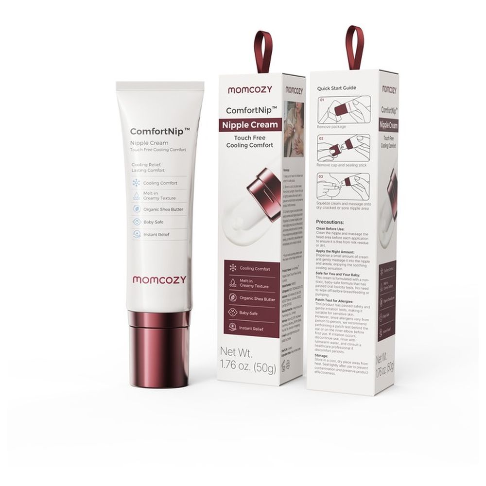 موم كوزي - كريم الحلمات المهدئ والمبرد برأس توزيع سيراميك - 50غ