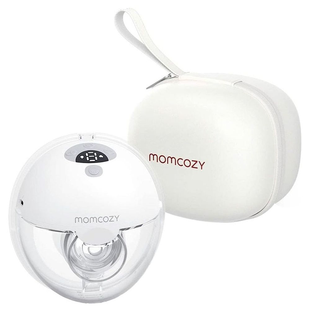 Momcozy - Electric Wearable Single Breast Pump M5 - White