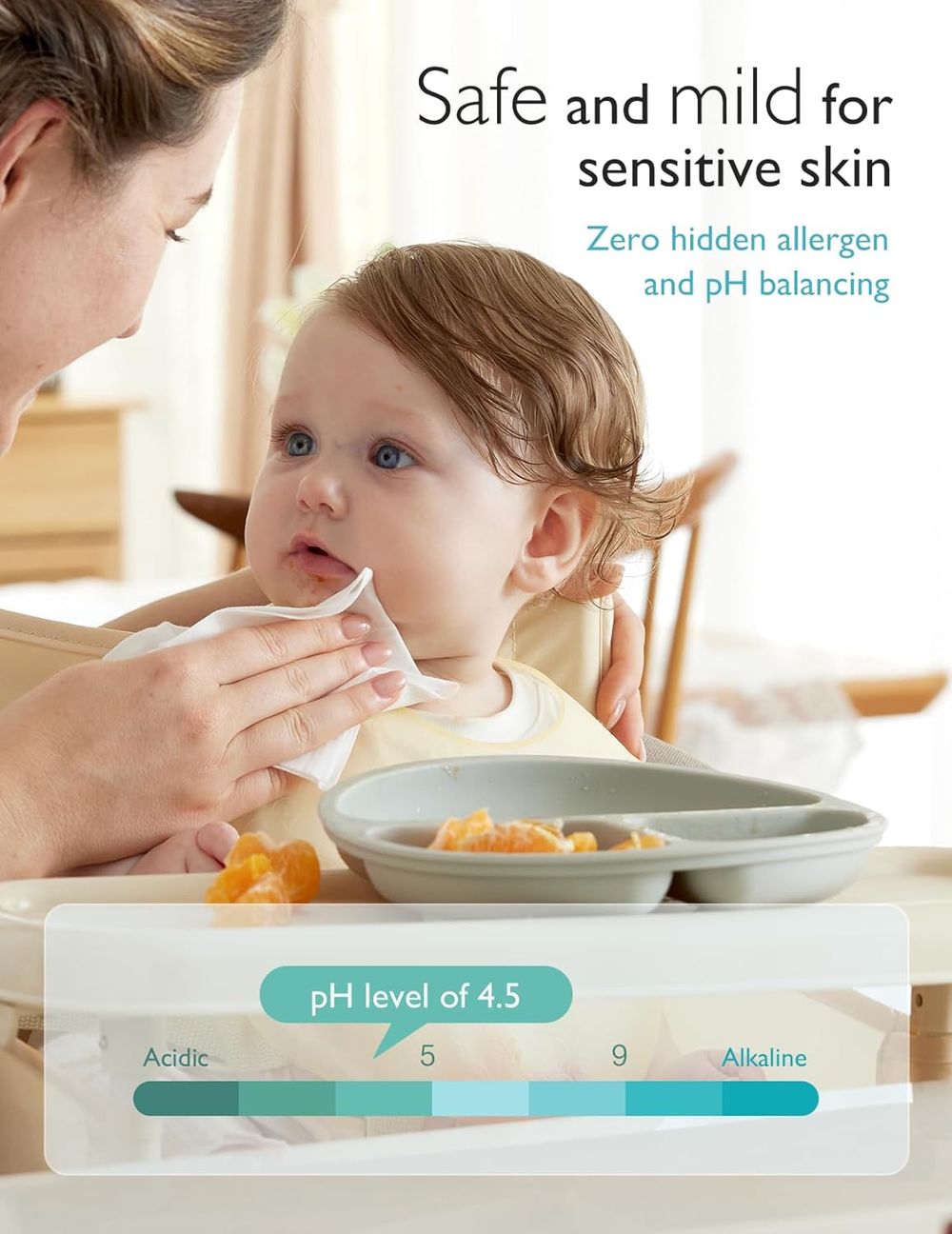 موم كوزي - مناديل مبللة بالماء للأطفال - 4 عبوات - 240 منديل