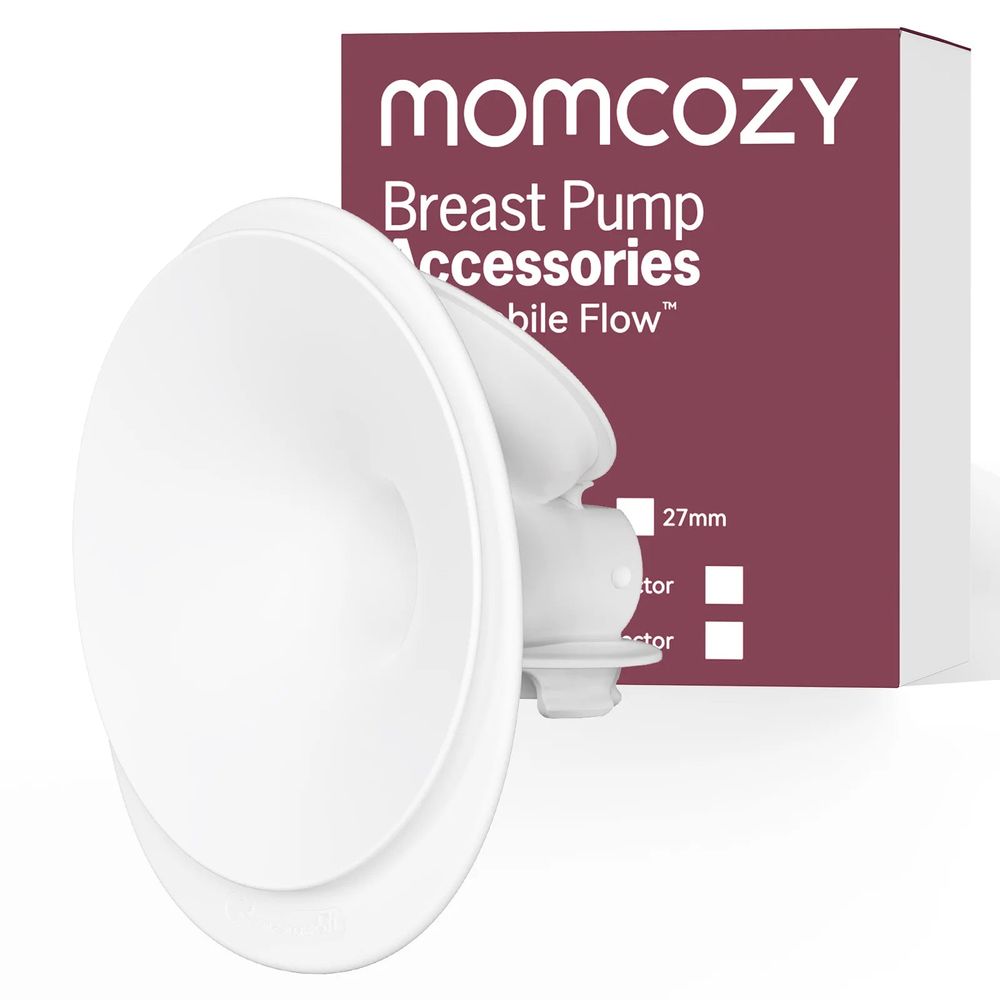 Momcozy - M9 Mobile Flow Breast Pump Flange - White - 24 mm