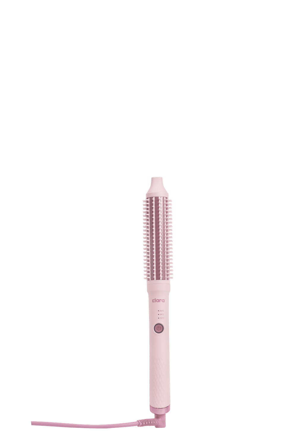 Clara - Anti-Frizz Ionic Slim Hot Brush - Pink - 67 W
