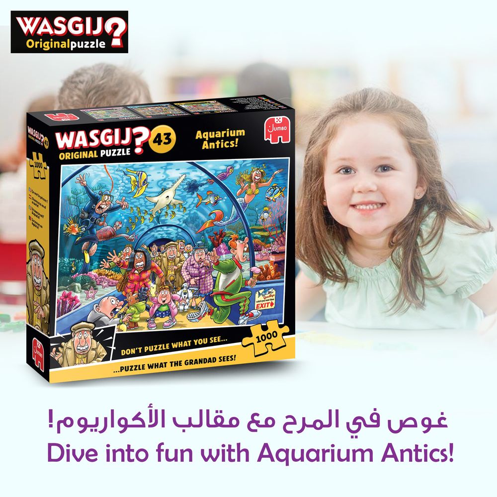 Galt Toys - Aquarium Antics 1000 Piece Jigsaw Puzzle