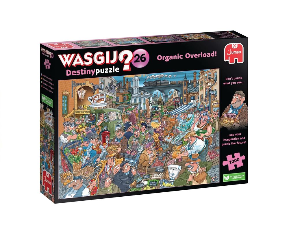 Galt Toys - Galt Destiny 26 - Organic Overload 1000 Piece Jigsaw Puzzle