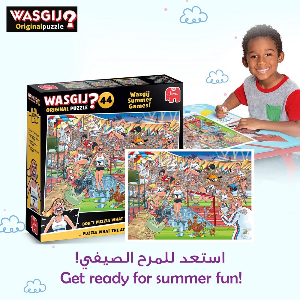 Galt Toys - Wasgij Summer Games 1000 Piece Jigsaw Puzzle
