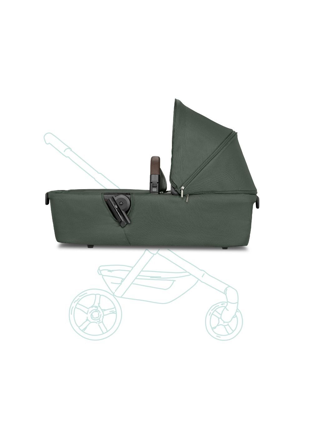 JOOLZ - AER+ Carrycot For Stroller - Forest Green