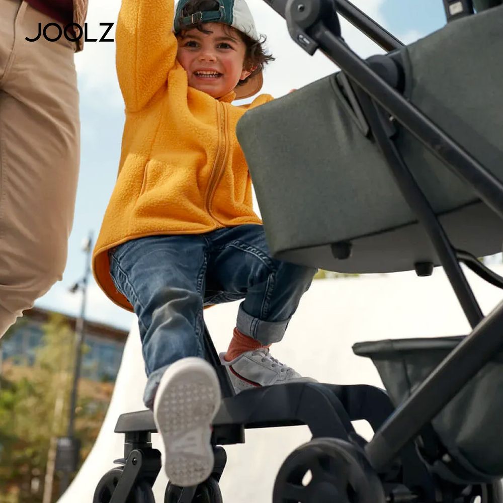 Joolz - Aer² Footboard With Seat - Easy Attachment - Flip-up Footboard For Toddler - Convenient Storage - 10 x 32 x 45 cm