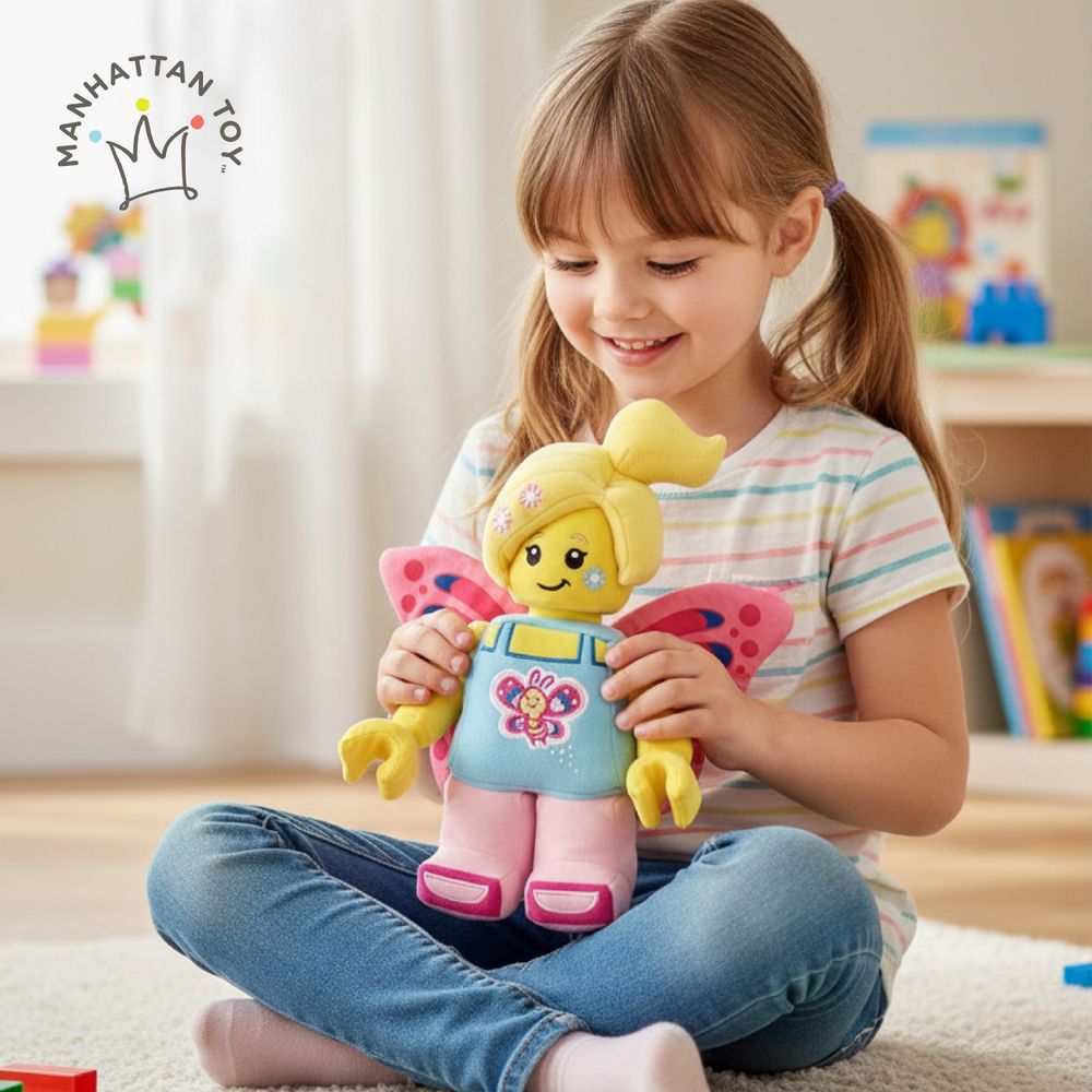MANHATTAN TOY - Butterfly Mini Figure Plush Doll - 35.5 cm