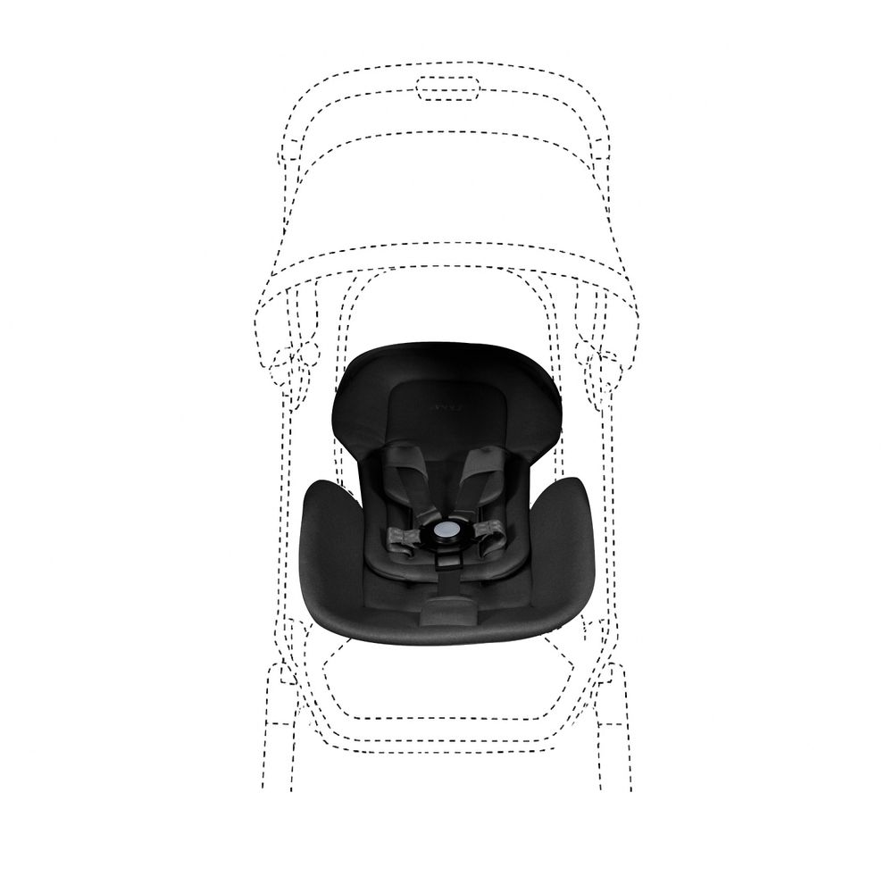 Joolz Insert Seat Cushion - Aer Plus/Aer 2 Stroller - Space Black