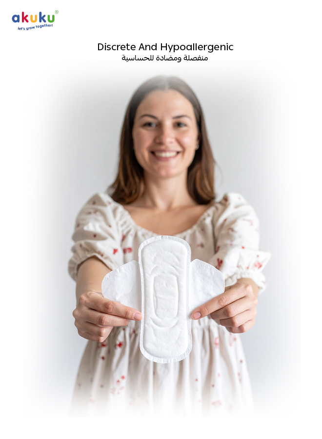 Akuku - Postpartum Pads With Wings - Slim - 10 Pcs