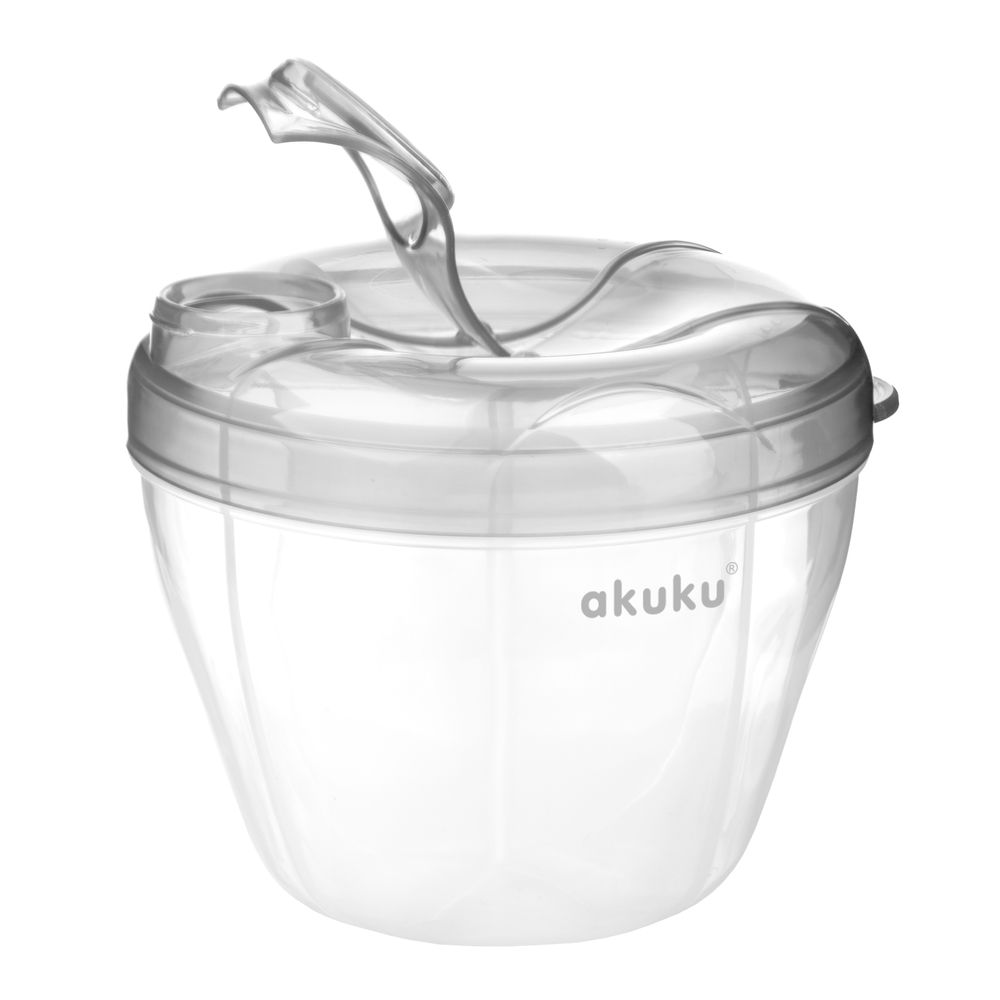 Akuku - Airtight Powdered Milk Dispenser & Formula Storage Box - 4 Compartments