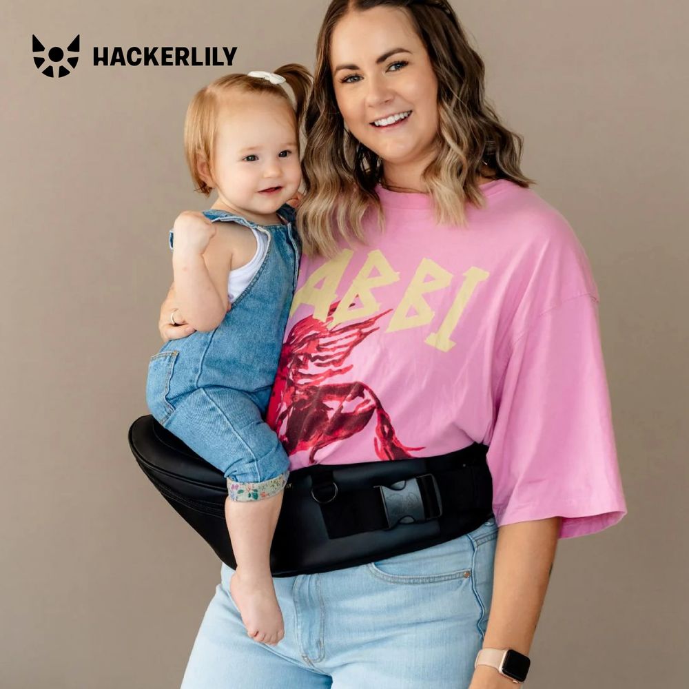 Hackerlily - HipSurfer Ergonomic Hip Seat Baby Carrier