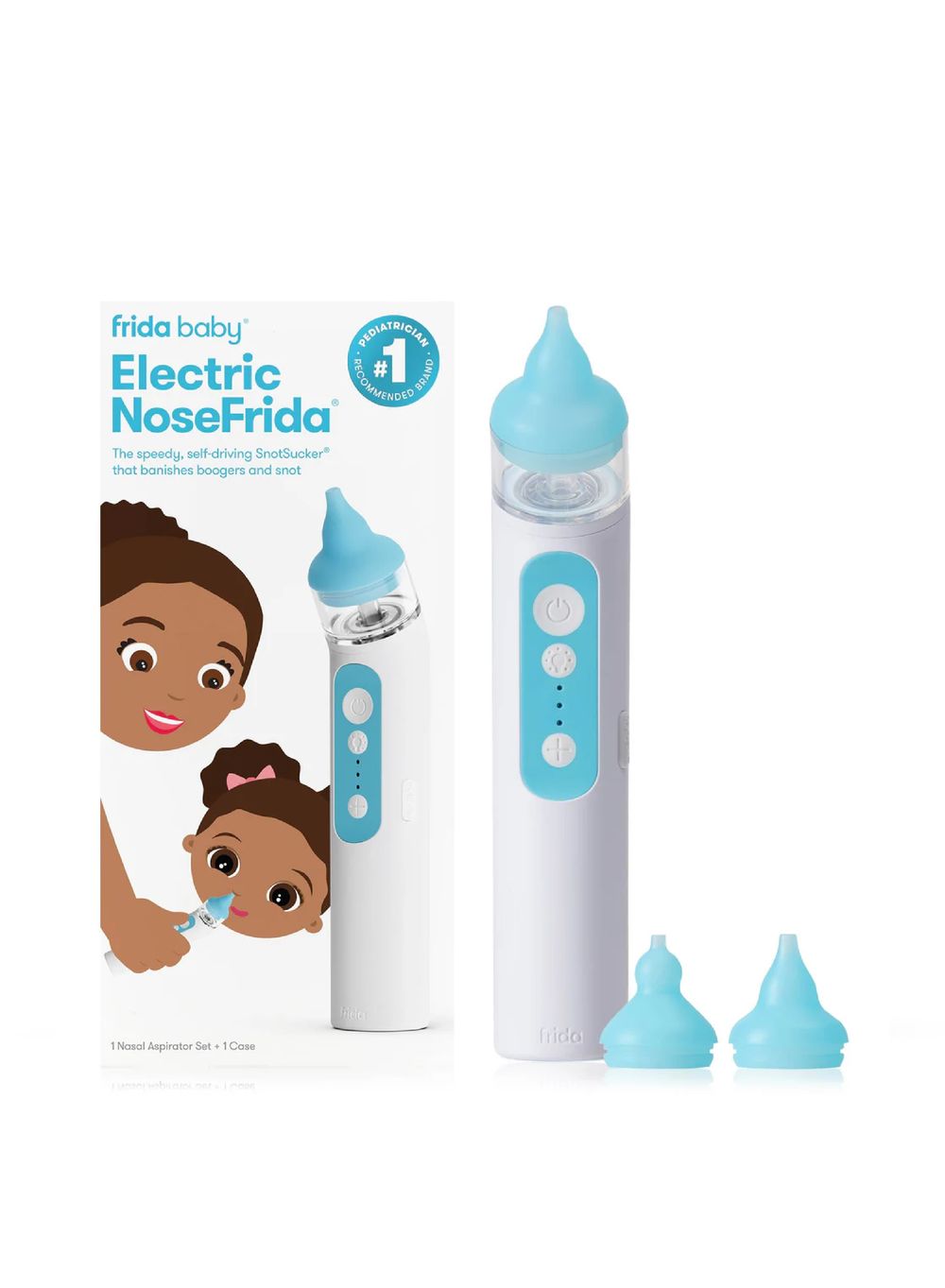 Fridababy - Electric NoseFrida Nasal Aspirator - White/Blue