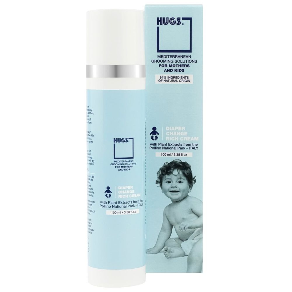 Hugs - Baby Diaper Change Rich Cream - 100 ml