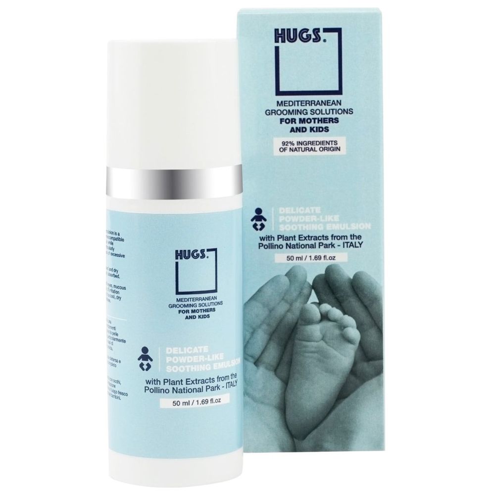 Hugs - Baby Talconontalco Soothing Emulsion - 50 ml