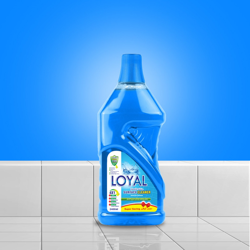 Loyal - Surface Cleaner - Seaside Breeze - Blue - 800 ml