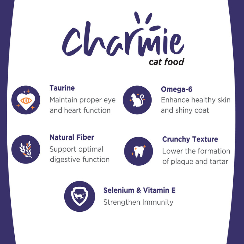 شارمي - طعام جاف للقطط بنكهة المأكولات البحرية - 10 كلغ