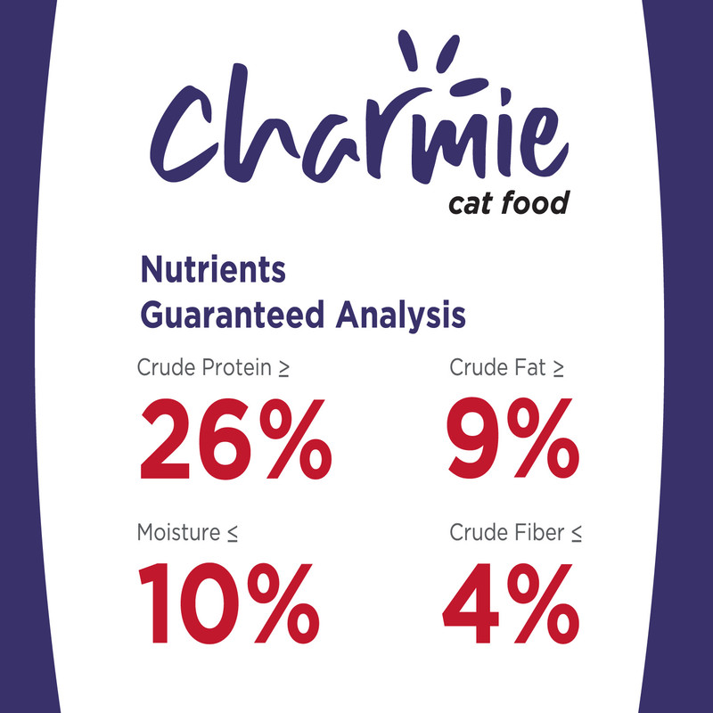شارمي - طعام جاف للقطط بنكهة السلمون - 10 كلغ