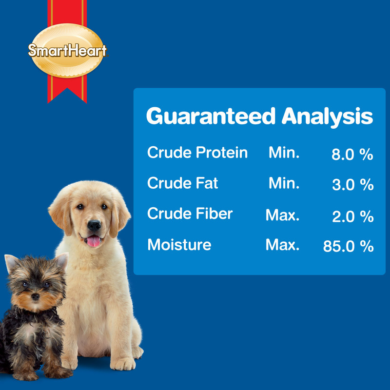 سمارت هارت - طعام معلب للجراء بالدجاج مع البيض والجزر - 400غ