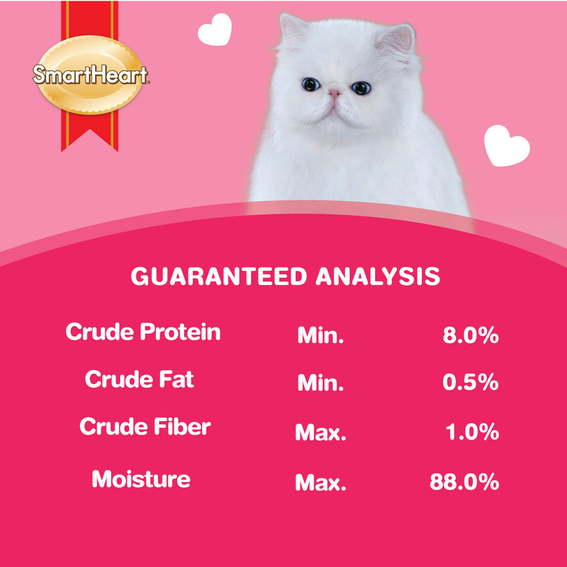 سمارت هارت - طعام رطب للقطط البالغة بالتونة والدجاج في الجيلي - 85غ - عدد 12