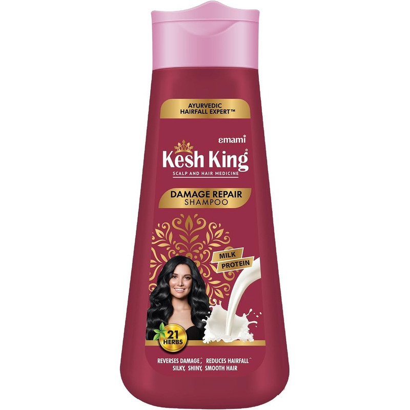Kesh King - Damage Repair Shampoo With Milk Protein - 340 ml