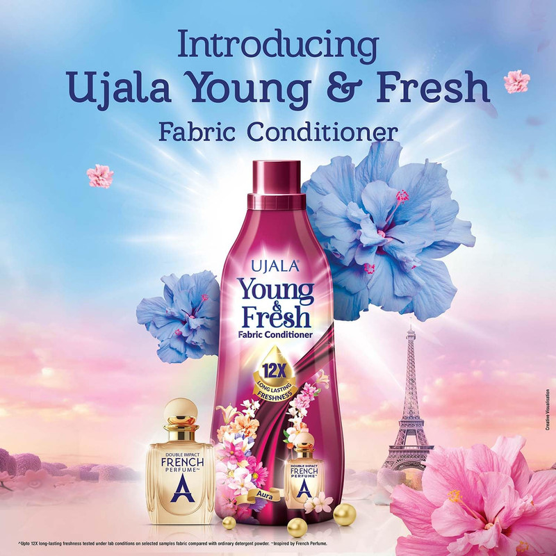 Ujala - Young & Fresh Fabric Conditioner Aura - 900ml