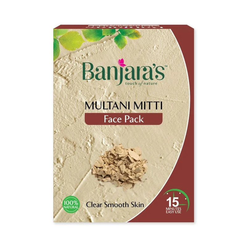 Banjara's - Multani Mitti Face Pack - 100 gm