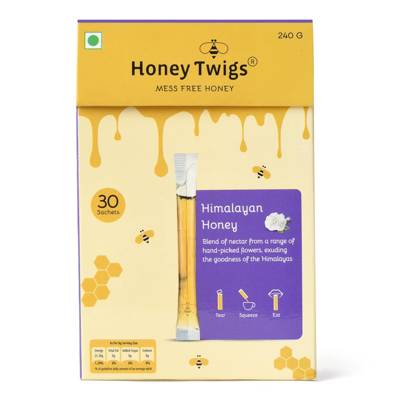 Honey Twigs - Himalayan Honey 8g Pack Of 30