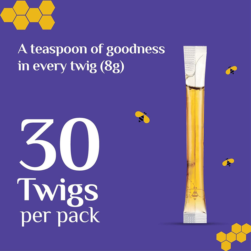 Honey Twigs - Himalayan Honey 8g Pack Of 30