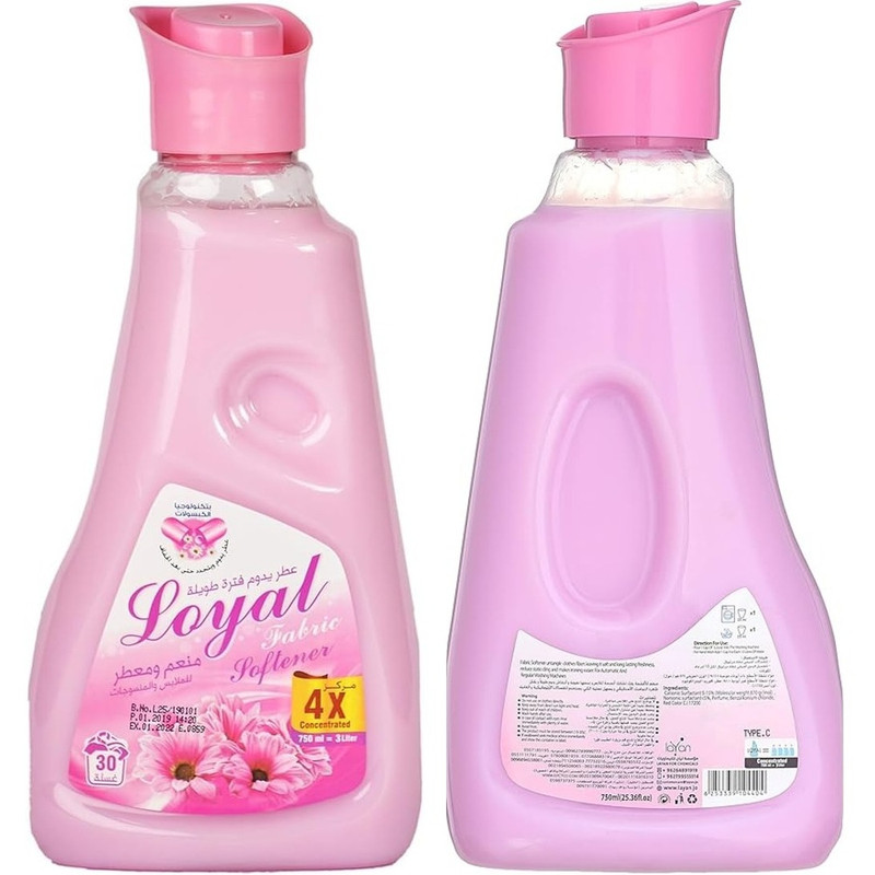 Loyal - Fabric Softener & Freshener - Soft Pink -  750ml