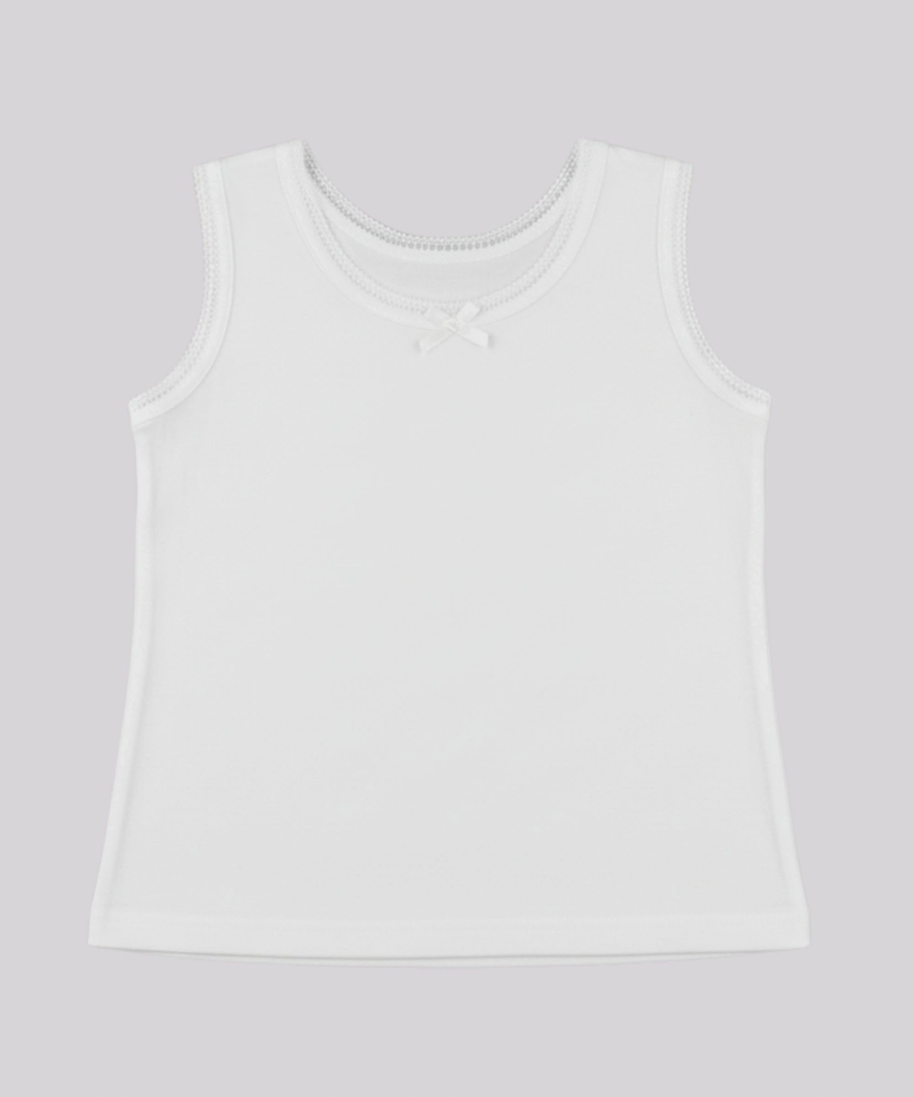 جينيوس - طقم من 3 قطع - صدرية قطنية للبنات - متعددة الألوان