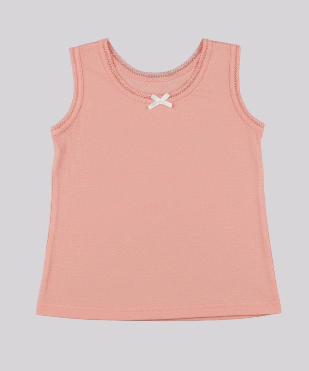 جينيوس - طقم من 3 قطع - قميص داخلي للبنات بتصميم سباغيتي - متعدد الألوان