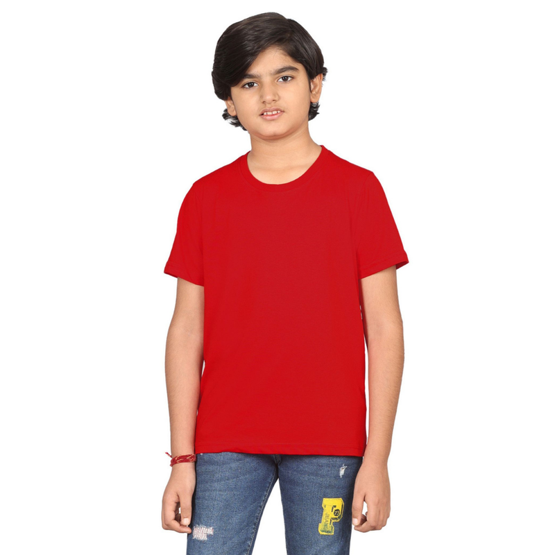 Nexgen Juniors - Boys' Round Neck Short Sleeves T-Shirt - Red