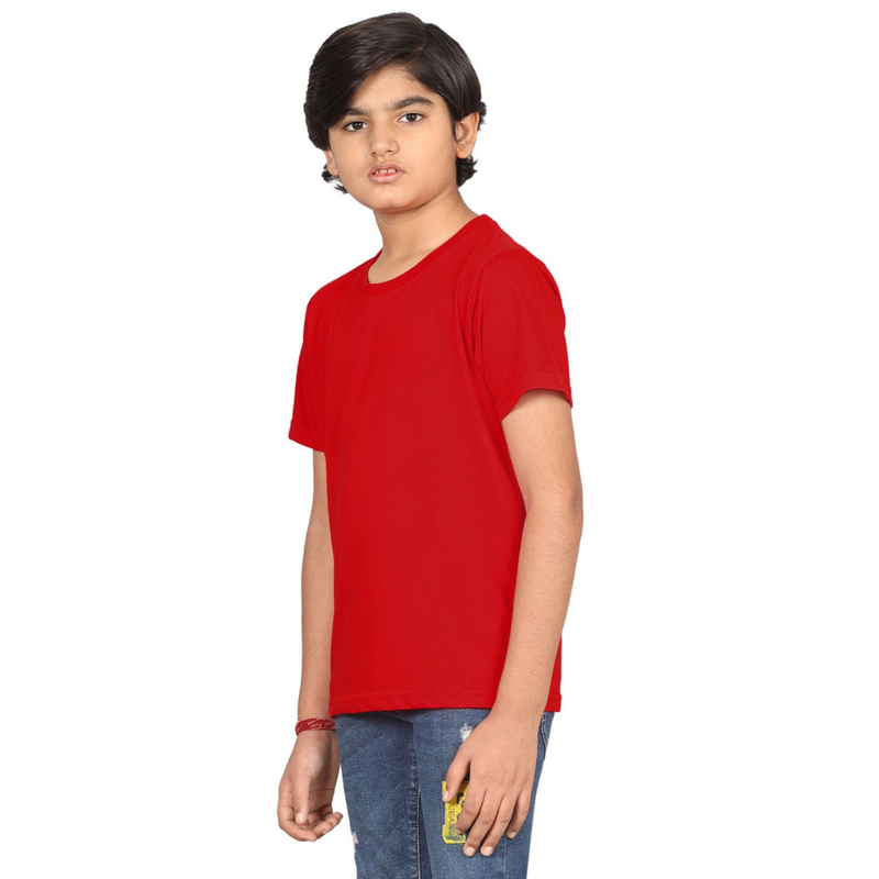 Nexgen Juniors - Boys' Round Neck Short Sleeves T-Shirt - Red