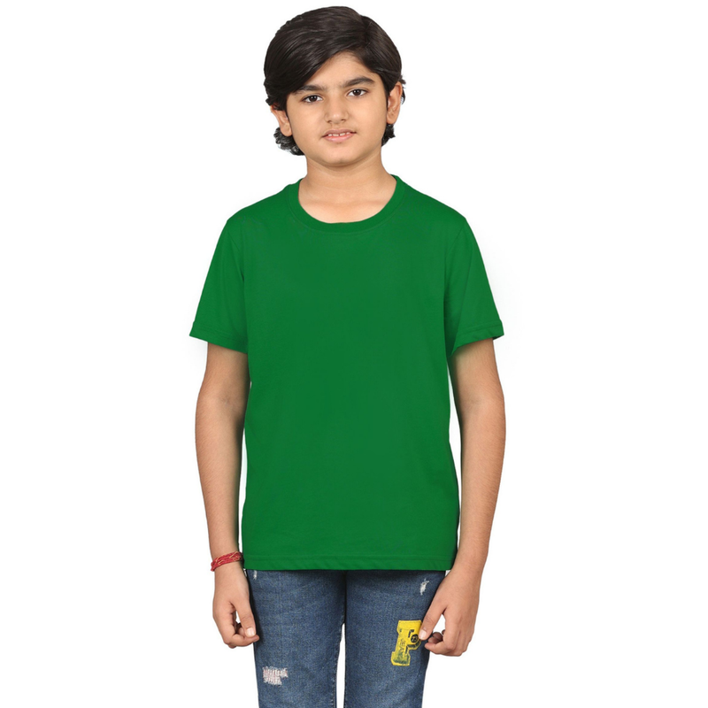Nexgen Juniors - Boys' Round Neck Short Sleeves T-Shirt - Green